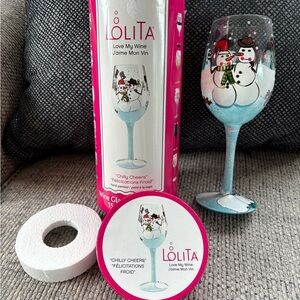 Lolita Chilly Cheers Cocktail Glass